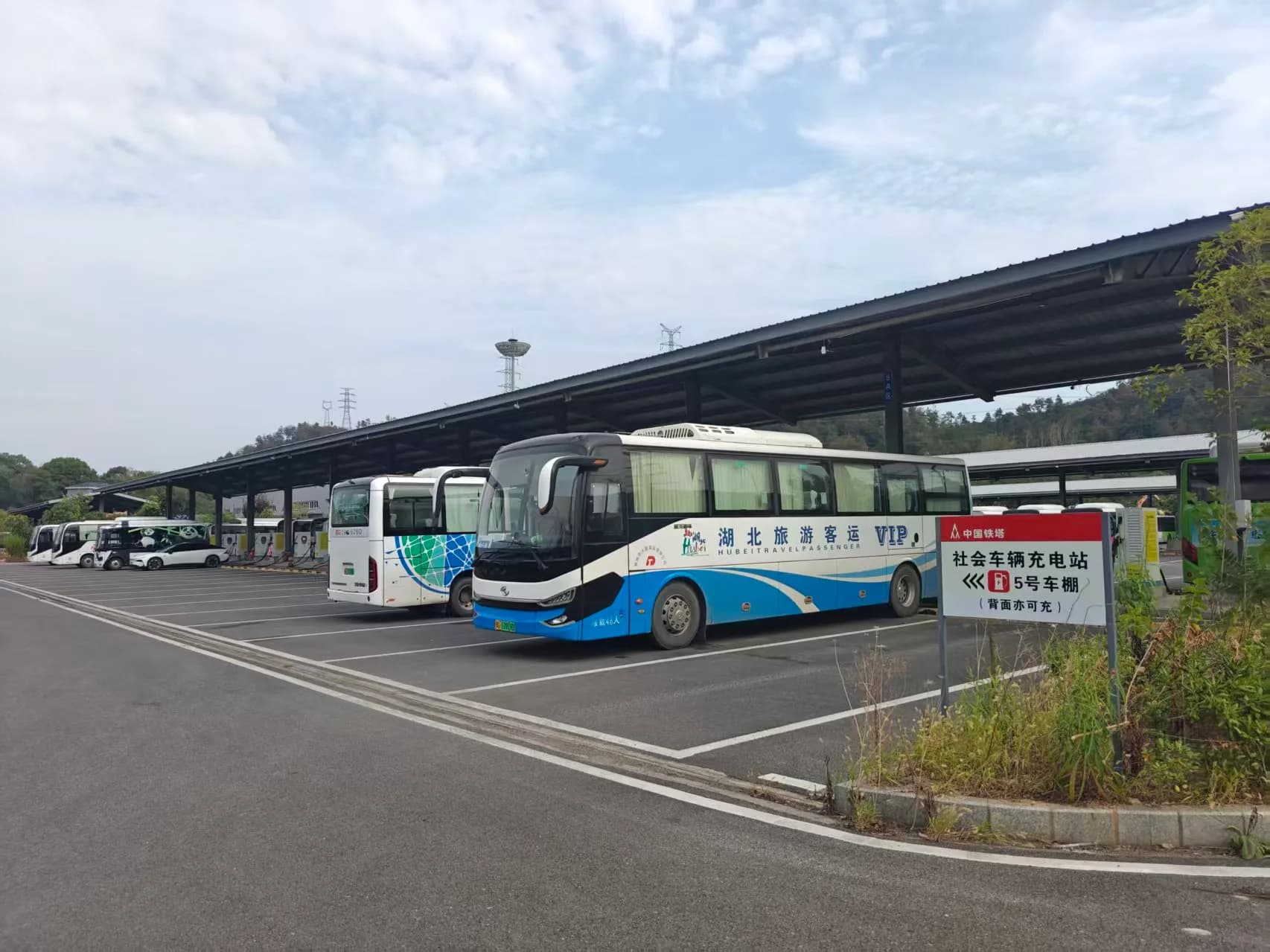 鄂州公交直流充电桩平台接入改造现场图片 2